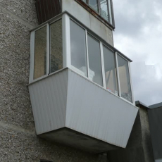 Балкон 2.4м в хрущевке - Дачное строительство | Окна, балконы, лоджии