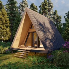 А-Фрейм 5х6 «под ключ» - Дачное строительство | Окна, балконы, лоджии