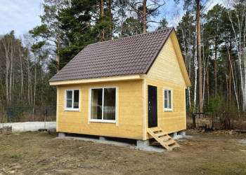 Каркасный дом 6х6 с мансардой - Дачное строительство | Окна, балконы, лоджии