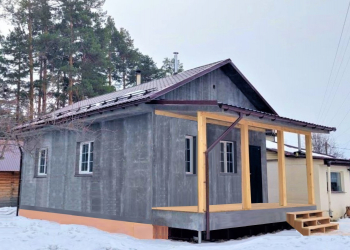 Каркасный дом 6х9 с верандой - Дачное строительство | Окна, балконы, лоджии