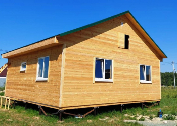 Каркасный дом 9х9 - Дачное строительство | Окна, балконы, лоджии