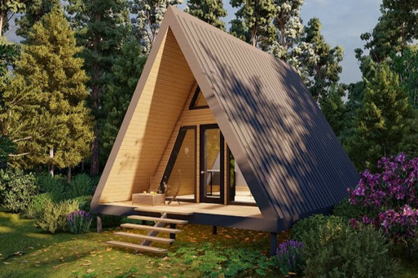 А-Фрейм 5х6 «под ключ» - Дачное строительство | Окна, балконы, лоджии