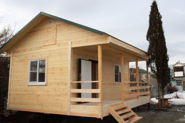 Каркасный дом 4х6 - Дачное строительство | Окна, балконы, лоджии