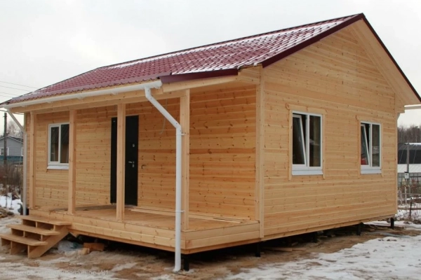 Каркасный дом 6х9 - Дачное строительство | Окна, балконы, лоджии