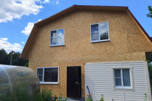 Надстройка 2го этажа.  8.7 м. х 6.7 м. + тёплая веранда с лестницей на 2й эт. - Дачное строительство | Окна, балконы, лоджии