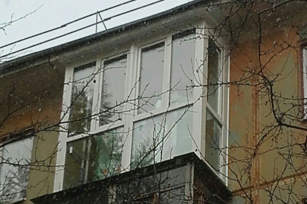 Балкон 2.4м в хрущевке, панорамный - Дачное строительство | Окна, балконы, лоджии